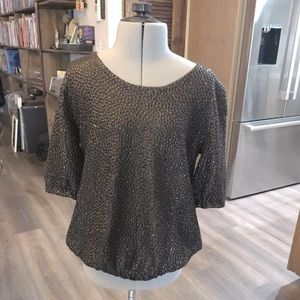 JCrew Collection Beaded Pullover